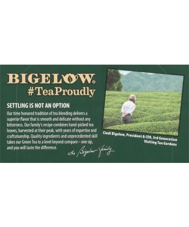 Bigelow Green Tea with Ginger Plus Probiotics 18 Tea Bags - Buy Online on SooperMarket.com