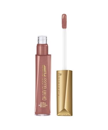 Rimmel Stay Plumped Lip Gloss, 758 Rosie Posie, Pack of 1 1 Count (Pack of 1) Rosie Posie