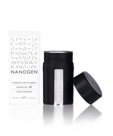 Nanogen Hair Fibres 15 g Light Blonde Light Blonde 15 g (Pack of 1)