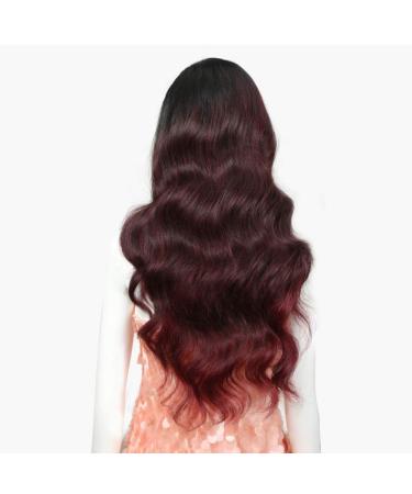 SHIYID Long Wavy Blonde Lace Front Wig - Red Synthetic Hair for African American Women | Shop Now - Buy Online on SooperMarket.com