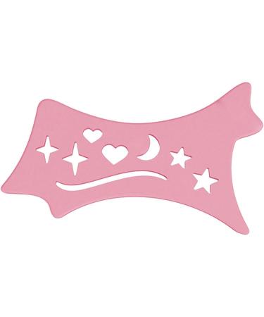 SHZONS Eyeshadow and Eyeliners Stencils Pad | Soft Precision Eyeliners Stencils - Reusable Cleaning Cloths Eye Liners Contour for Makeup Beginners & Beauty Lovers Pink - Buy Online on SooperMarket.com