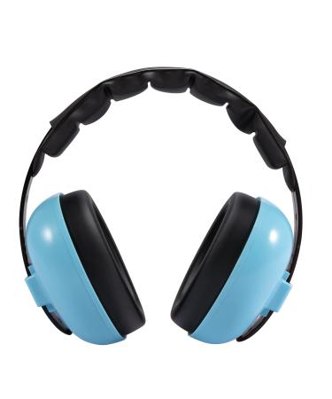 Dison Kids Noise Reduction Earmuffs, Baby Ear Protection Noise Cancelling Headphones, Hearing Protection Earmuffs for Toddler(3-36 Months), Comfortable & Adjustable Infant Ear Muffs for Airplane, Blue