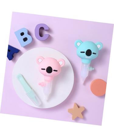 Kisangel Infant Nose Sucker - 2pcs Silicone Aspirators for Newborns | Baby Safety Manual Nose Cleaner for Nasal Care - Buy Online on SooperMarket.com