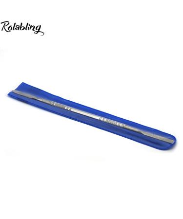 Rolabling 7.2 Pro Stainless Steel Makeup Spatula Double Sided Cosmetic Stirring Rod Nail Art Manicure Tool - Size 2 - Buy Online on SooperMarket.com