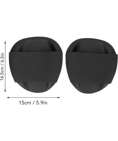 Ritoeasy Sports Swimming Training Paddles - Ergonomic Black PP-Silicone Hand Paddles for Freestyle Training - Buy Online on SooperMarket.com