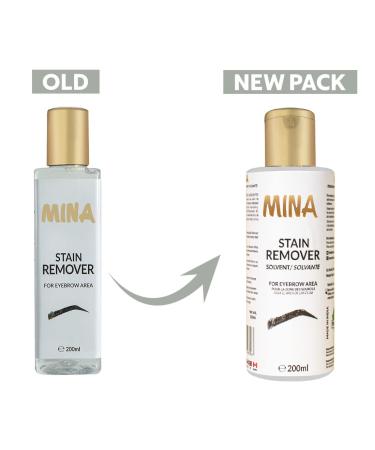 MinaiBrow Tint Kit Dark Brow - Natural Brow Tinting Powder & Stain Remover | Smudge Proof Easy Application for Perfect Brows - Buy Online on SooperMarket.com