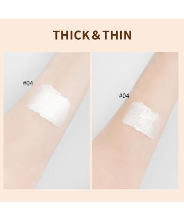 Highlighter Stick with Brush | Long-lasting Creamy Liquid Highlighter for Cheeks - 8ml (1 Pack) - Buy Online on SooperMarket.com