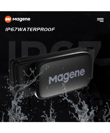 Magene H64 Heart Rate Monitor with Chest Strap - ANT+/Bluetooth Sensor for Bike Computers & iOS/Android Apps - Buy Online on SooperMarket.com