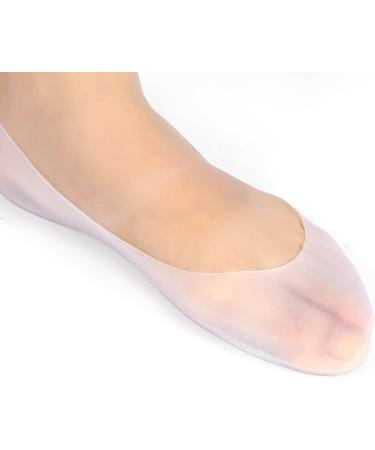 Haofy Silicone Moisturizer Socks for Men & Women - Gel Spa Socks for Cracked Skin - 1 Pair - Buy Online on SooperMarket.com