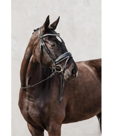 Schockem hle Malibu Anatomic Snaffle Bridle - Black Full Size | Premium Equestrian Gear | International Shipping Available - Buy Online on SooperMarket.com