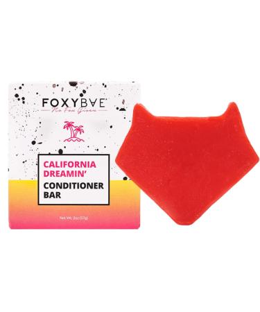 FoxyBae Conditioner Bar for Hair - with Biotin Rice Protein Coconut Oil & Jojoba Oil - Sulfate Free Paraben Free Cruelty Free - Solid Conditioner Bars for Women & Men - 2 oz