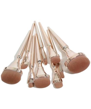 Fivetwofive 9 Golden Oval Makeup Brush Foundation Blush Traceless Makeup Brush Set Eyeshadow Brush Set