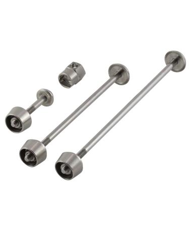 Pitlock Set 02 Front Wheel Rear Wheel & Seat Post Lock Multi-Colour One Size