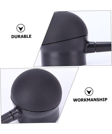 HAPINARY 2 Pcs Silicone Nozzle Fiber Applicator Hair Fibers Pump Spray Nozzle Hair Dye Tools Black - Buy Online on SooperMarket.com