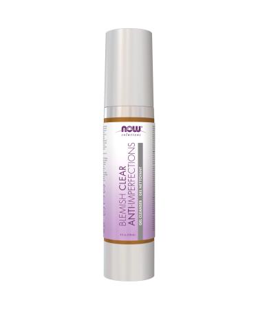 Now Foods Solutions Blemish Clear Gel Cleanser Purify 4 fl oz (118 ml)