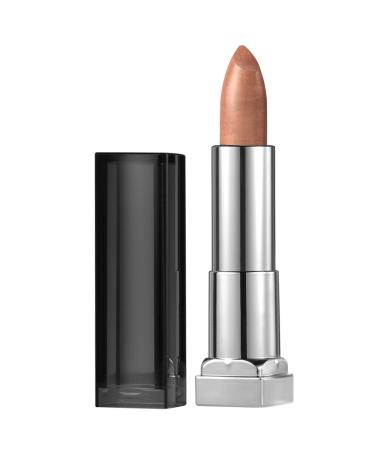 Maybelline New York Color Sensational Gold Lipstick Metallic Lipstick  White Gold  0.15 oz