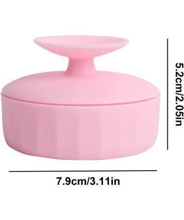 Wontool Makeup Brush Cleaning Mat | Silicone 4 in 1 Cleaning Bowl and Mat Portable Washing Tool Cosmetic Brush Cleaner for Easy Cleaning Pink - Buy Online on SooperMarket.com