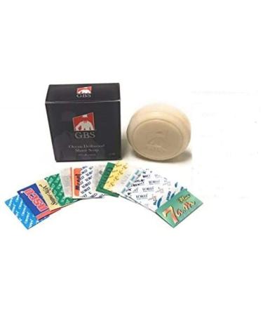 GBS Double Edge Razor Blades 18 Counts Safety Razor blades - Feather Astra Derby Trig Super Max Lord Shark Treet + GBS Shave Soap Perfect for Barber Shavette Shave Kits