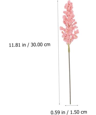 18pcs Artificial Corn Ear Fake Flower Holding Flowers Plastic Bride Ears of Wheat Assorted Color 30X1.5CM - Buy Online on SooperMarket.com