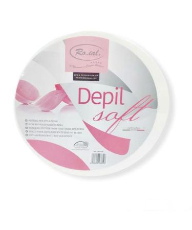 Ro.ial depilatory strips fleece roll for hair removal - 100 meters - Made in Italy!