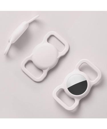 Silicone Protection Case for Apple Airtag - Dog Collar Pet Loop Holder - Slide-on Sleeve Compatible with Apple AirTags - Buy Online on SooperMarket.com