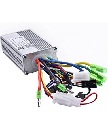 Aluminium Alloy E-Bike Brushless Controller - 24V 350W for Steady Speed & Sensitive Braking Control - Buy Online on SooperMarket.com