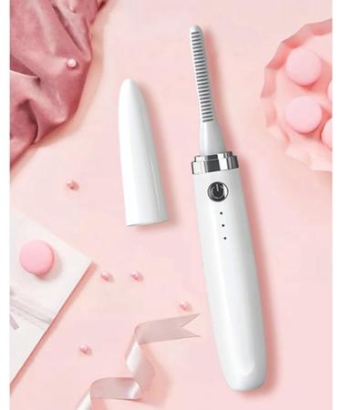 Rechargeable USB Electric Eyelash Curler - Portable Heated Lash Tool for Long-Lasting Results - Buy Online on SooperMarket.com