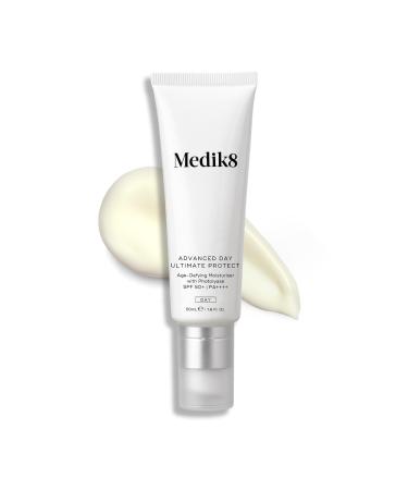 Medik8 Advance Day Ultimate Protect - SPF 50+ Age-Defying Moisturiser with Photolyase SPF 50+ PA++++ - Hydrating & Non-Greasy UV Protection - With Age-Defying DNA Repair Enzymes - 50ml Advanced Day Ultimate Protect