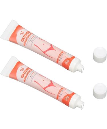 2pcs Women Private Parts Itch Relief Cream - Feminine Itch Treatment for Health Care (40g) - Relieve Daily Itching & Yeast-Related Irritation - Buy Online on SooperMarket.com