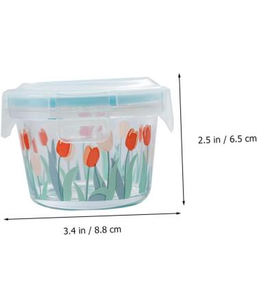 Zerodeko Practical Durable Sealed Jam Home Ml for Container Food Case Snack - Buy Online on SooperMarket.com