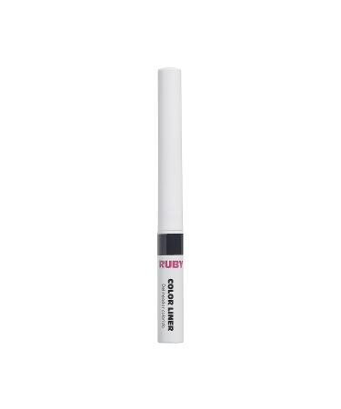Ruby Kisses Color Liquid Eyeliner 3ml (0.10 fl.oz.) - Water Resistant Long Lasting Formula in Black - Buy Online on SooperMarket.com