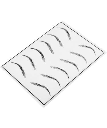 Beavorty 15 Sheets Eyebrow Microblading Makeup Practice Skin Silicone Eyebrow Practice Skin Eyebrows - Buy Online on SooperMarket.com