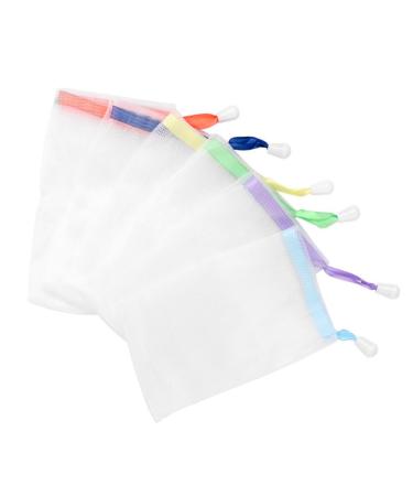 Baluue 1 Net Small with Drawstring Soap Holder Soap Saver Sack Bath Wipe Soaps