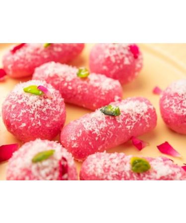 Rakhi Diwali Special (Pink Chum Chum 300g) Gift Hamper for Brother Sister Delicious Indian Traditional Sweets Best Gift For All Occasions Tasty Treat For Family & Friends Sold By Kidzbuzz - Buy Online on SooperMarket.com