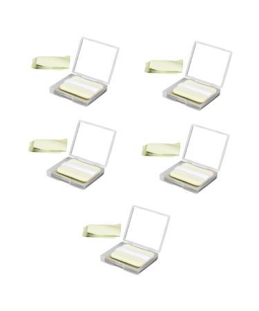 minkissy 5 Sets Oil Blotting Paper Makeup Oil-Absorbing Paper Face Blotting Paper Blotting Paper for Oily Skin Saline Solution for Piercings Paper Cleansing Paper Men and Women
