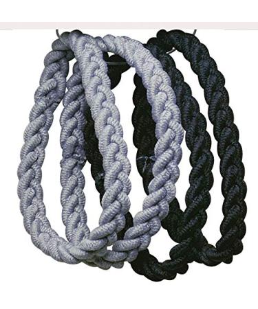 Titania hair ties ponytail holders 4 pieces braided