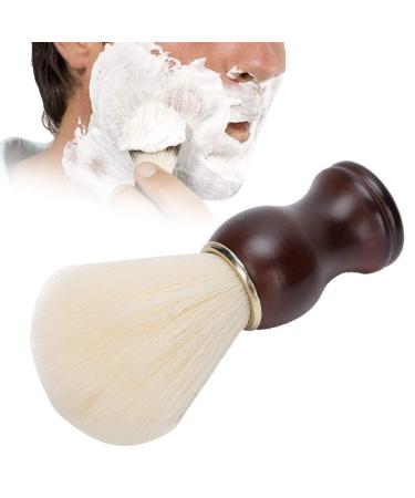 Ankroyu Professional Men's Beard & Shaving Brush - Handmade Wooden Face & Hair Cleaning Tool for Home Salon - Buy Online on SooperMarket.com