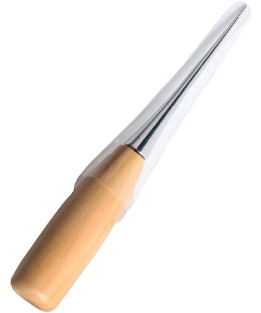 2PCS Alloy Steel Wood Handle Punching Tapered Awl Craft Cloth Scratch Awl Repair Tool for DIY Craft - Buy Online on SooperMarket.com