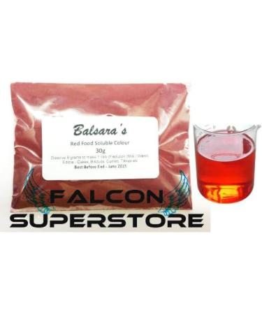 30g Red Food Colour *Free U.K Post* - Buy Online on SooperMarket.com
