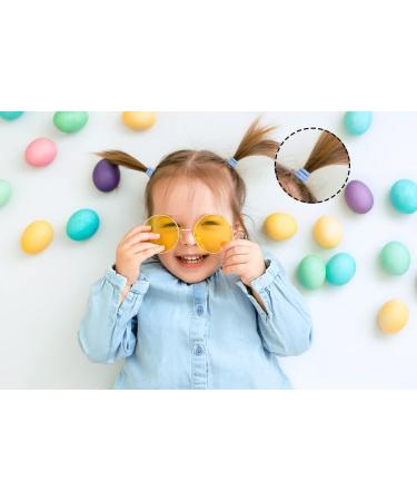 360PCS Multicolor Baby Toddler Hair Ties - Elastic Hair Ties 2cm Diameter - No Crease Small Ponytail Holders for Kids Girls (360 Count) - Buy Online on SooperMarket.com