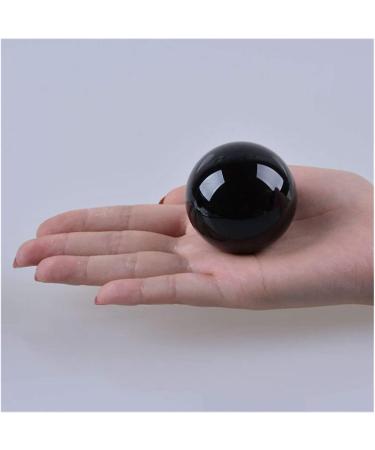 Natural Crystal Rough Natural Sphere 1pc Large Natural Obsidian Polished Quartz Sphere Black Crystal Balls (Color : 95-105mm) - Buy Online on SooperMarket.com