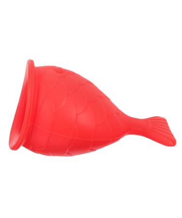 Gogogmee Silicone Fish Lip Filler (red) Device Lip Plumper for Women Lips Enhancer Plumper Machine