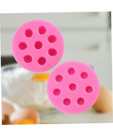 MAGICLULU Decor 4 Pcs Cakesicles Mold Non-Stick Mold Silicone Mold Cake Decorations Pink Mold Cake Decorating Tool Fondant Mold DIY Mold Cake Toppers Cake Mold Blueberry Fondant Cake medium - Buy Online on SooperMarket.com