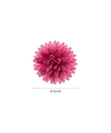 Edible Wafer Flowers for Cake Decoration - Dekozauber24 12 Pieces 6 Colors - Perfect for Cakes & Desserts - Buy Online on SooperMarket.com