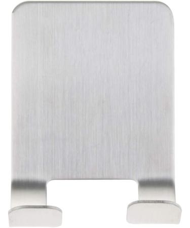 2 x Stainless Steel Razor Holder - Self Adhesive Double Hook Set for Bathroom Organization | Durable & Stylish - Buy Online on SooperMarket.com