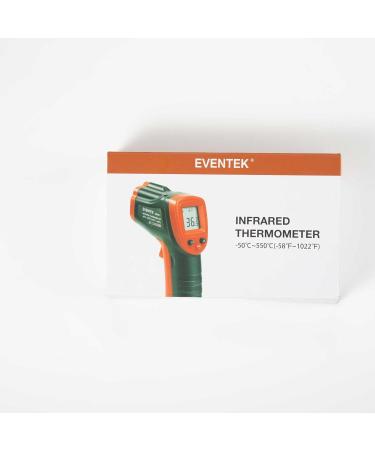 Buy Eventk IR-Laser Infrared Thermometer | Contactless -50 C to 550 C | Digital Temperature Gun for Non-Medical Use - Buy Online on SooperMarket.com