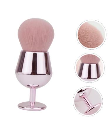 Angoily Blush Brush - Travel-Friendly Makeup Brush & Highlighter | Cosmetic Brush with Alien Pink Handle - Buy Online on SooperMarket.com