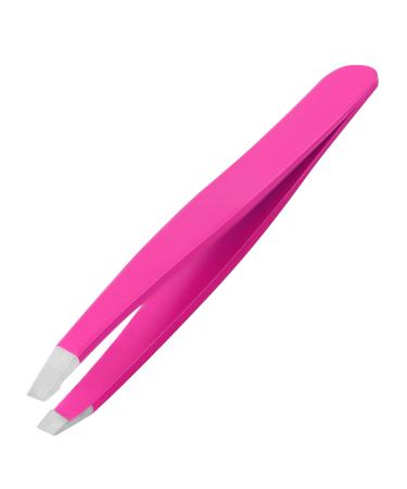Sularpek Tweezers 1Pcs Eyebrow Tweezers Set Stainless Steel Slant Tweezer Facial Hair Remover for Women and Men 1 PCS