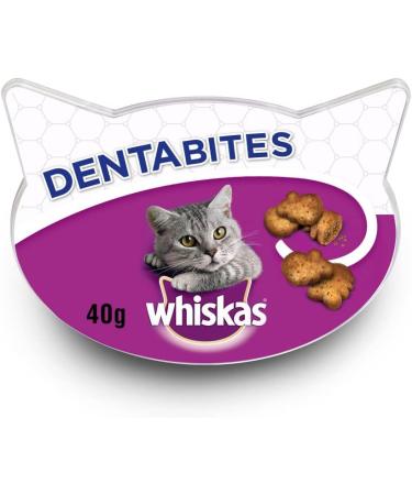 Whiskas Dentabites Cat Snack - Chicken Flavor (Pack of 8 x 40g) - International Shipping Available - Buy Online on SooperMarket.com