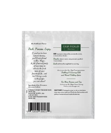 Mrs. Wages Alum Value Pack 22.8 Oz - Pack of 12 | Premium Quality Ingredients for Preserving Foods - Buy Online on SooperMarket.com